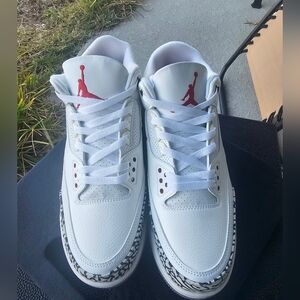 Size 11 - Jordan 3 Retro Mid White Cement 'Reimagined'